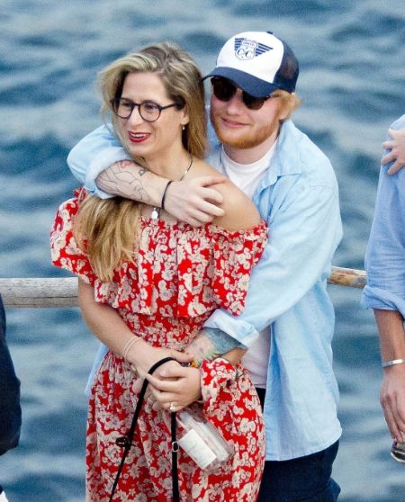 Cherry Seaborn, Ed Sheeran's wife, was his high school crush.
